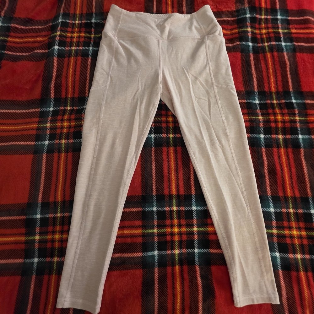 Victorias Secret Heather Pink Soft High-Rise Leggings Side Pocket Women’s Medium